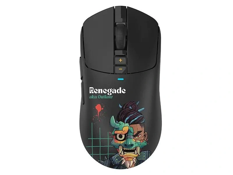 A4-Tech Bloody R72 Ultra Duo Renegade Midnight vezeték nélküli fekete gamer egér