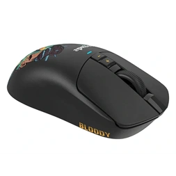 A4-Tech Bloody R72 Ultra Duo Renegade Midnight vezeték nélküli fekete gamer egér