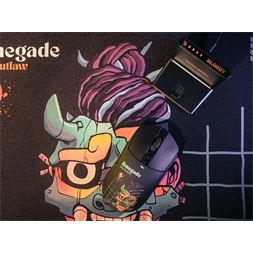 A4-Tech Bloody R72 Ultra Duo Renegade Midnight vezeték nélküli fekete gamer egér