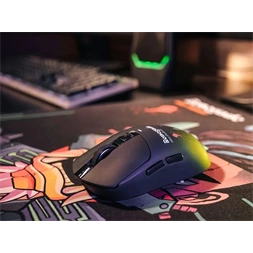 A4-Tech Bloody R72 Ultra Duo Renegade Midnight vezeték nélküli fekete gamer egér