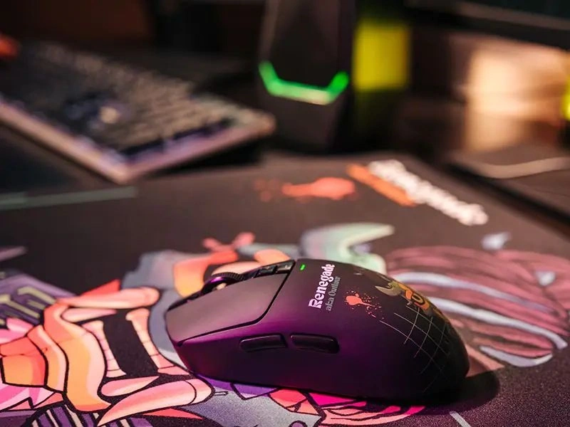 A4-Tech Bloody R72 Ultra Duo Renegade Midnight vezeték nélküli fekete gamer egér