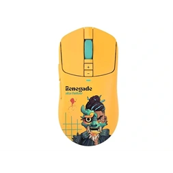 A4-Tech Bloody R72 Ultra Duo Renegade Sunset vezeték nélküli sárga gamer egér