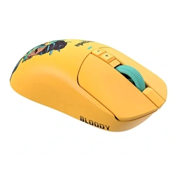 A4-Tech Bloody R72 Ultra Duo Renegade Sunset vezeték nélküli sárga gamer egér