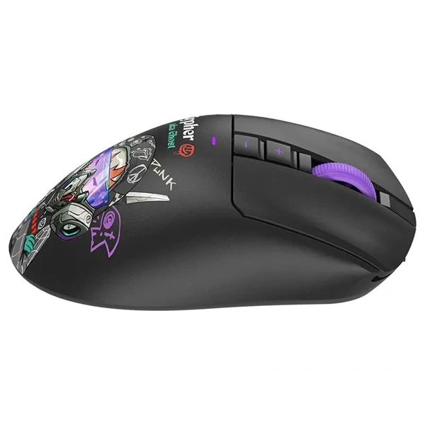 A4-Tech Bloody R73 Ultra Duo Cypher Ghost vezeték nélküli fekete gamer egér