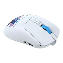 A4-Tech Bloody R73 Ultra Duo Nyx Mirage vezeték nélküli fehér gamer egér