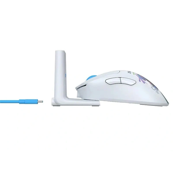 A4-Tech Bloody R73 Ultra Duo Nyx Mirage vezeték nélküli fehér gamer egér