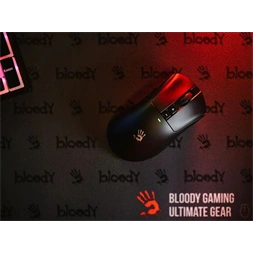A4-Tech Bloody R73 Ultra vezeték nélküli fekete gamer egér