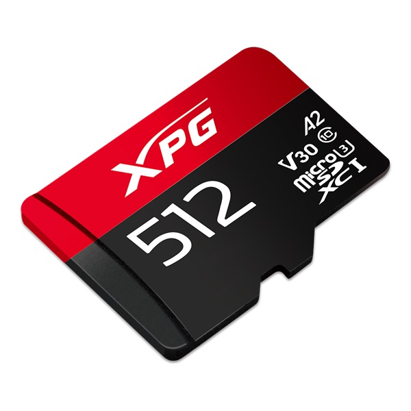 ADATA 128GB SD micro XPG (SDXC Class 10 UHS-I) (AUSDX128GUI3XPGA2-R) gamer memóriakártya