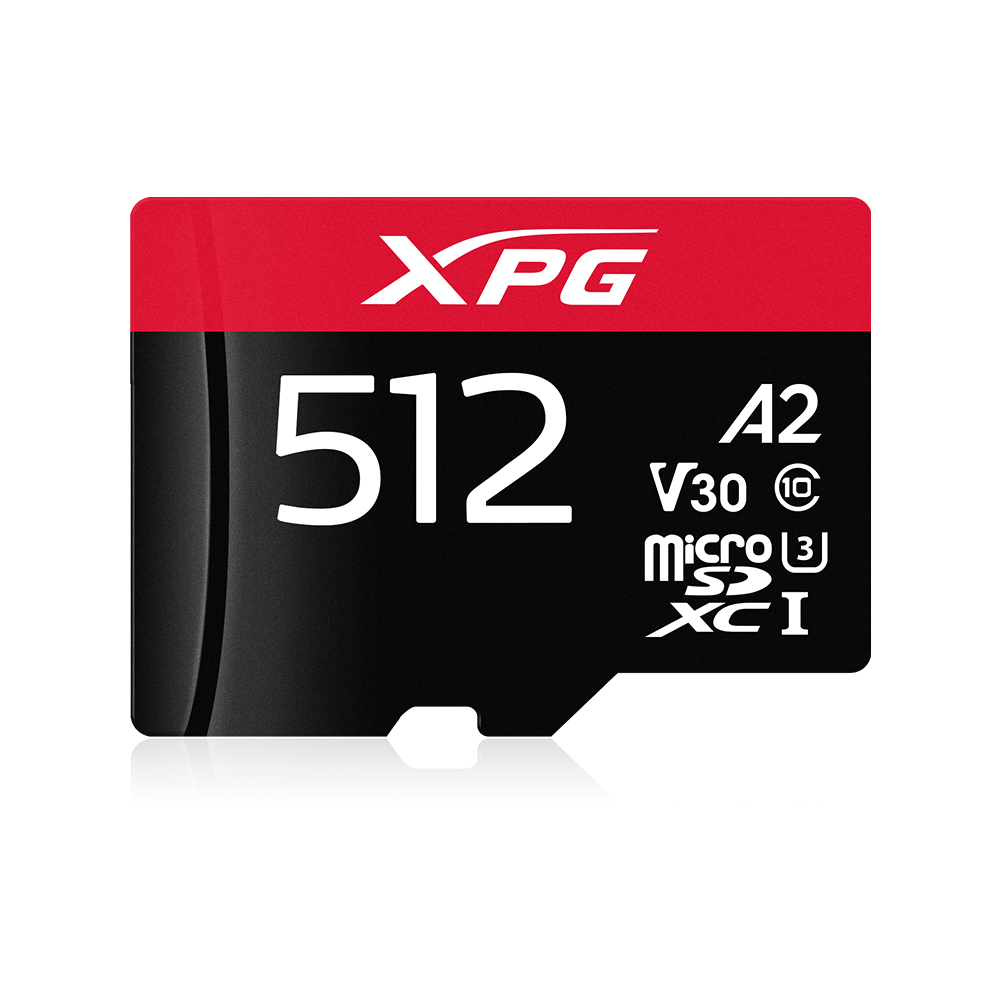 ADATA 128GB SD micro XPG (SDXC Class 10 UHS-I) (AUSDX128GUI3XPGA2-R) gamer memóriakártya
