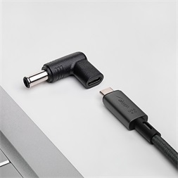 Akyga USB Type-C / 6,5 x 4,4 mm laptop adapter