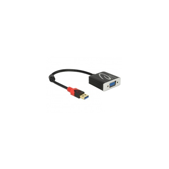 Delock 62738 USB3.0 A csatl. dugó > VGA csatl. hüvely adapter