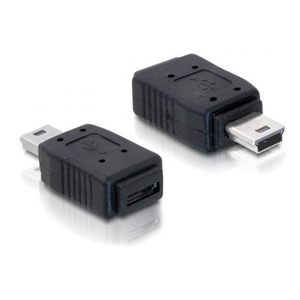Delock 65155 USB mini apa > USB micro-A+B anya adapter