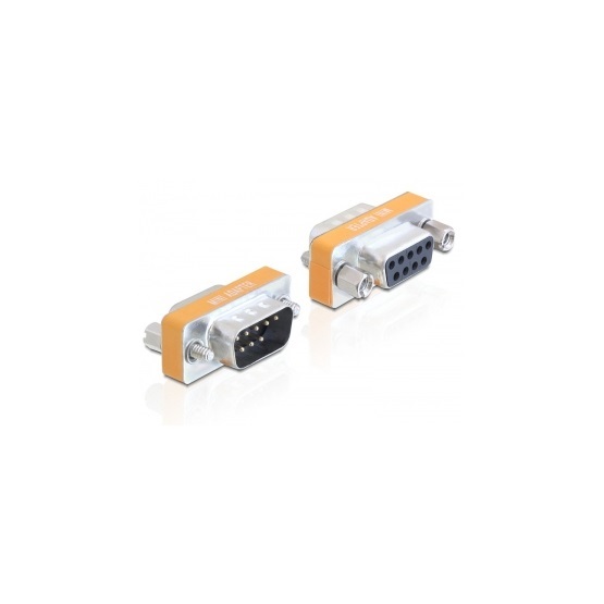 Delock 65255 Sub-D 9pin apa/anya null modem adapter