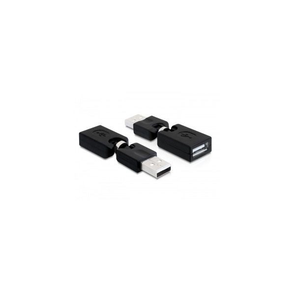 Delock 65260 USB 2.0-A apa > anya forgatható adapter