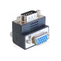 Delock 65289 VGA apa / anya 90°-ban elforgatott adapter