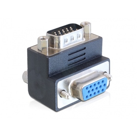Delock 65289 VGA apa / anya 90°-ban elforgatott adapter