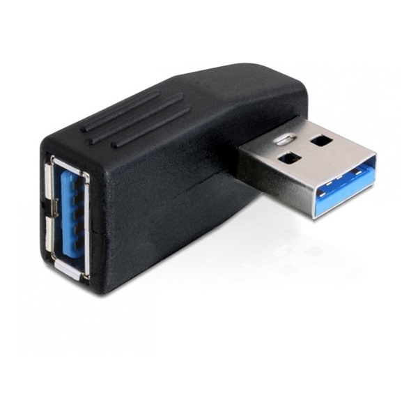 Delock 65341 USB 3.0 apa-anya vízszintesen 90°-ban forgatott adapter