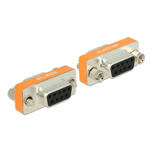 Delock 65570 Sub-D 9pin anya/anya null modem adapter
