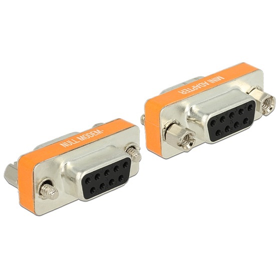 Delock 65570 Sub-D 9pin anya/anya null modem adapter