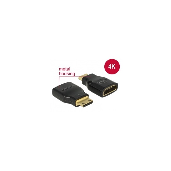 Delock 65665 High Speed HDMI miniC Ethernet apa > A anya 4K adapter