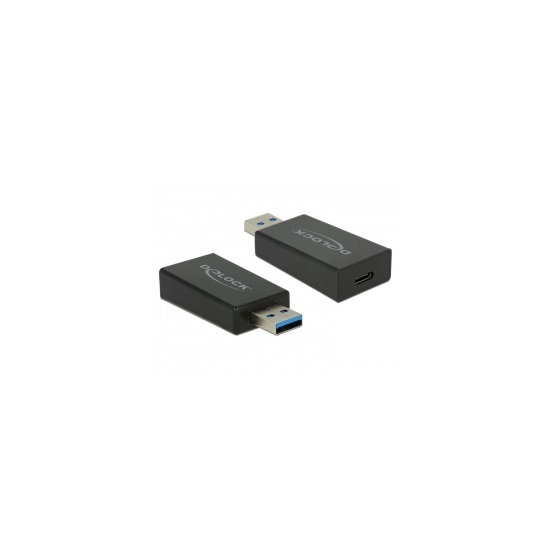 Delock 65689 SuperSpeed USB 10Gbps (USB3.1 Gen 2) A > USB Type-C adapter