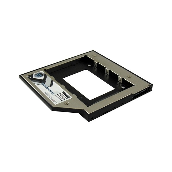 ADA LC Power 5,25" drive bay rack for a 2,5" HDD/SSD (9,5mm) - ultraslim ODD- LC-ADA-525-25-NB