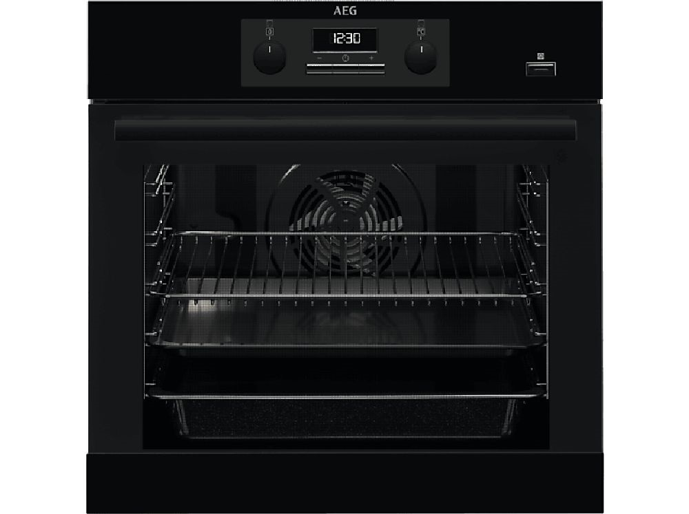 AEG BEB351111B fekete, beépíthető, sütőtér: 72L, légkeverés, sütő