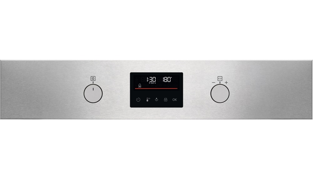 AEG BPS351161M SteamBake inox, beépíthető, sütőtér: 72L, grill, légkeverés, pirolitikus, sütő
