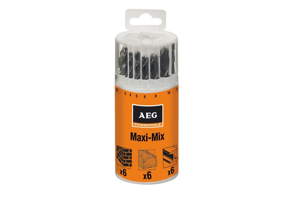 AEG Drill Set Maxi-Mix 18 db-os fúrószár szett