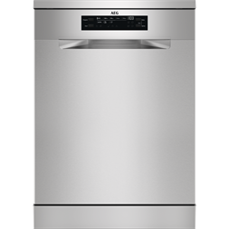 AEG FFB53937ZM inox, programok száma: 8, szabadonálló, 14 terítékes mosogatógép 