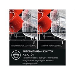 AEG FFB53937ZM inox, programok száma: 8, szabadonálló, 14 terítékes mosogatógép 