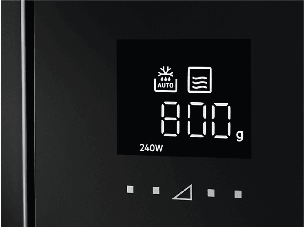 AEG MBE2658DEM 900W 25,37L fekete beépíthető mikrohullámú sütő