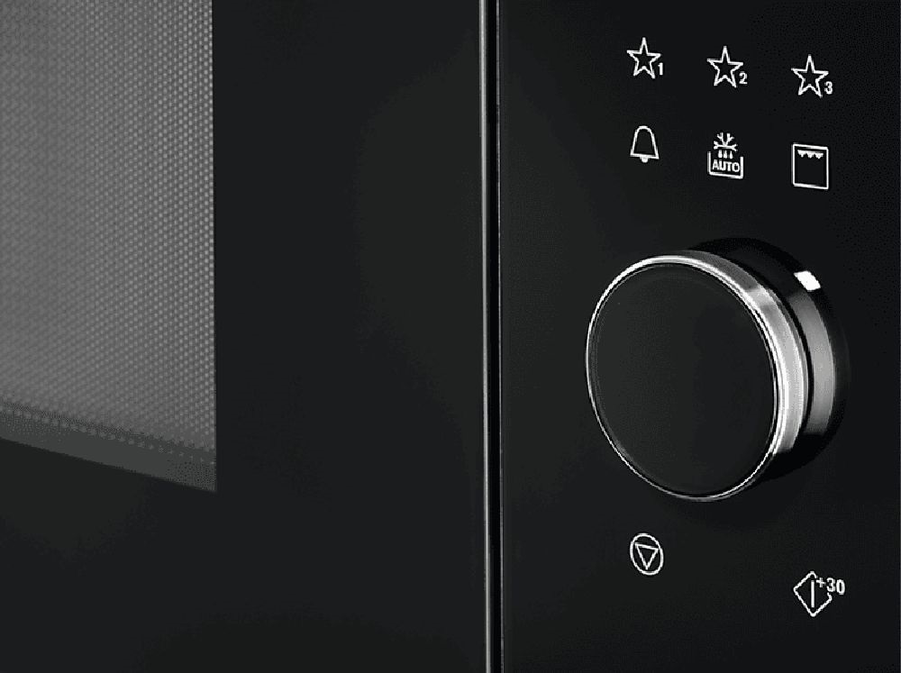 AEG MBE2658DEM 900W 25,37L fekete beépíthető mikrohullámú sütő