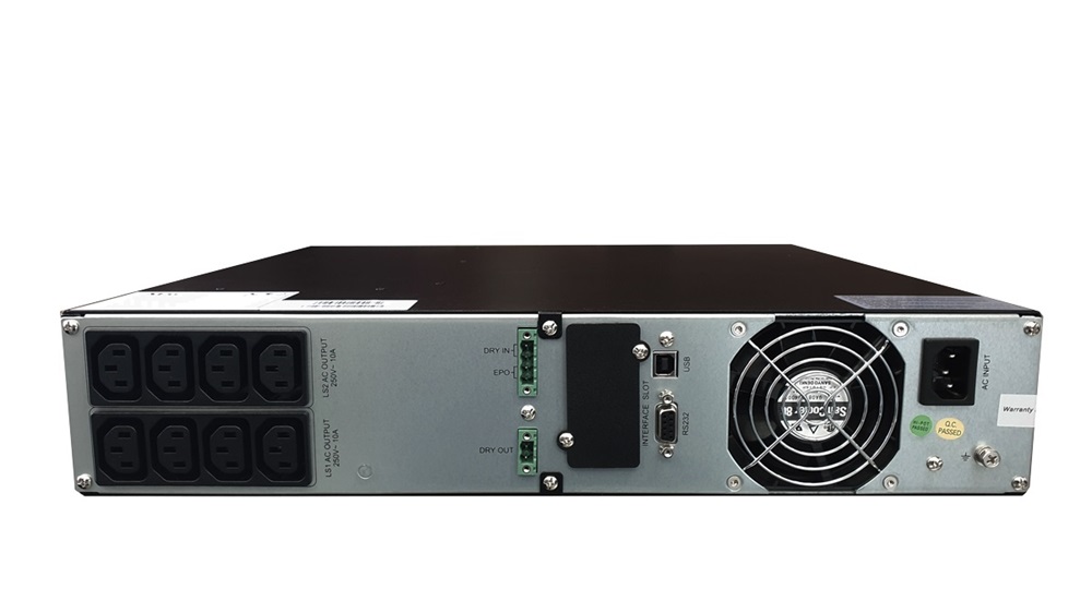 AEG Protect D 1500VA 8xIEC C13 VFI online kettős konverziós bővíthető szünetmentes tápegység, rack/torony