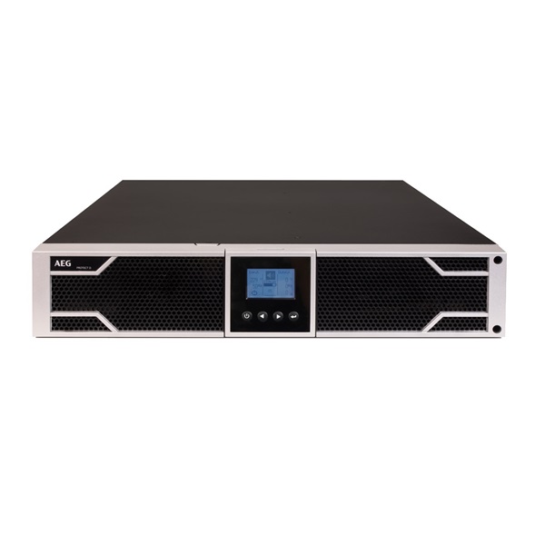 AEG Protect D 2000VA 8xIEC C13 VFI online kettős konverziós bővíthető szünetmentes tápegység, rack/torony