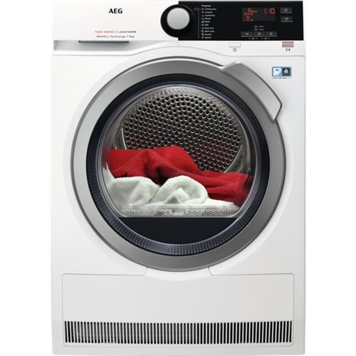AEG T7DBE48S fehér, 8 kg, hőszivattyús, szárítógép