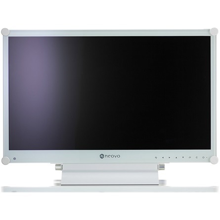 AG Neovo 21,5" X-22EW FHD TN VGA/HDMI DP fehér LED monitor