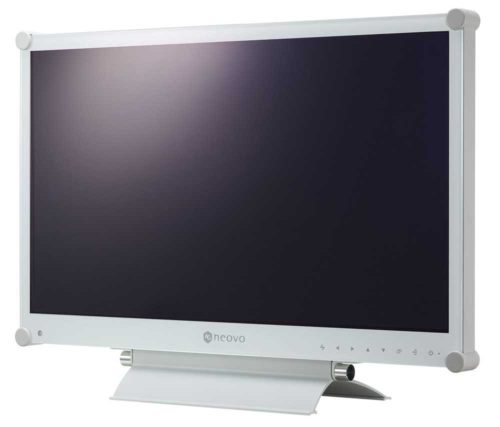 AG Neovo 23,8" MX-24 Medical FHD VA VGA/HDMI/DP fehér LED monitor
