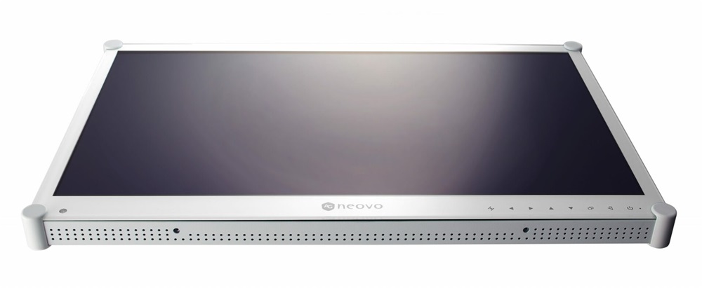 AG Neovo 23,8" MX-24 Medical FHD VA VGA/HDMI/DP fehér LED monitor