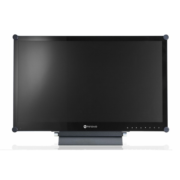 AG Neovo 23,8" RX-24G Security FHD VA VGA/HDMI/DVI/DP/BNC/USB/S-Video fekete monitor