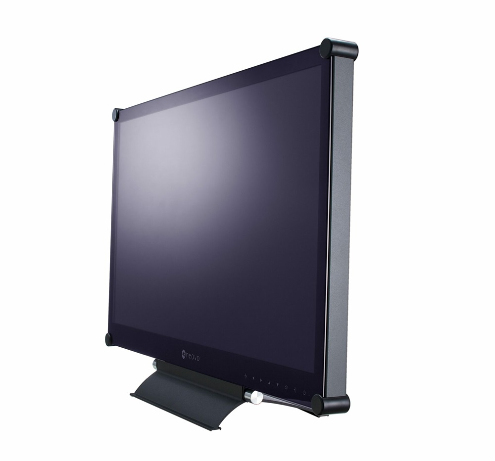 AG Neovo 23,8" RX-24G Security FHD VA VGA/HDMI/DVI/DP/BNC/USB/S-Video fekete monitor