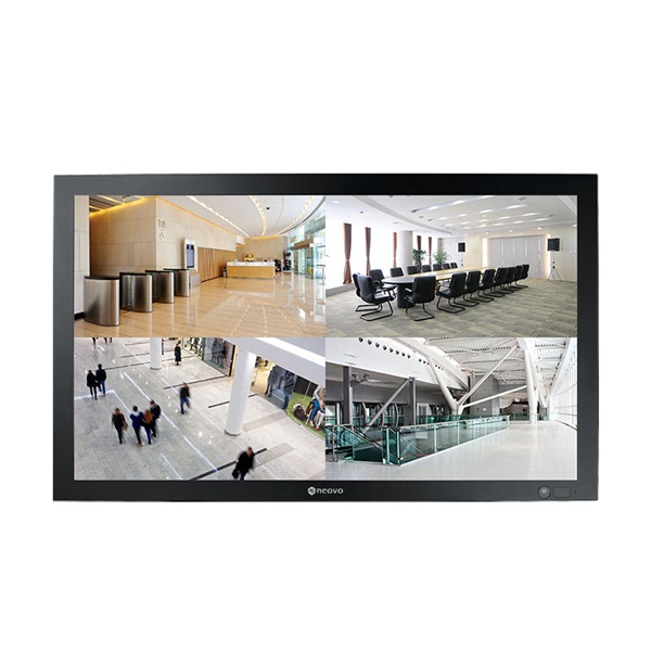 AG Neovo 32" QX-32 4K UHD VA VGA/DVI/HDMI/DP/USB/RS232/RJ45 fekete LED monitor