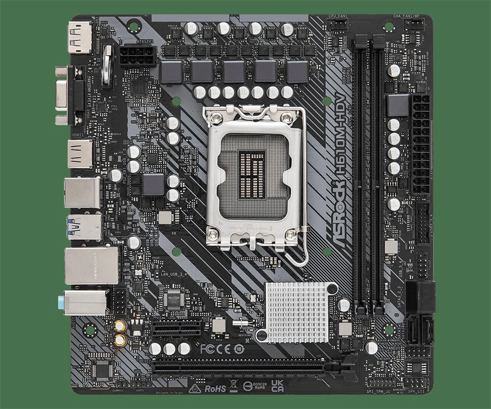 AL ASRock s1700 H610M-HDV