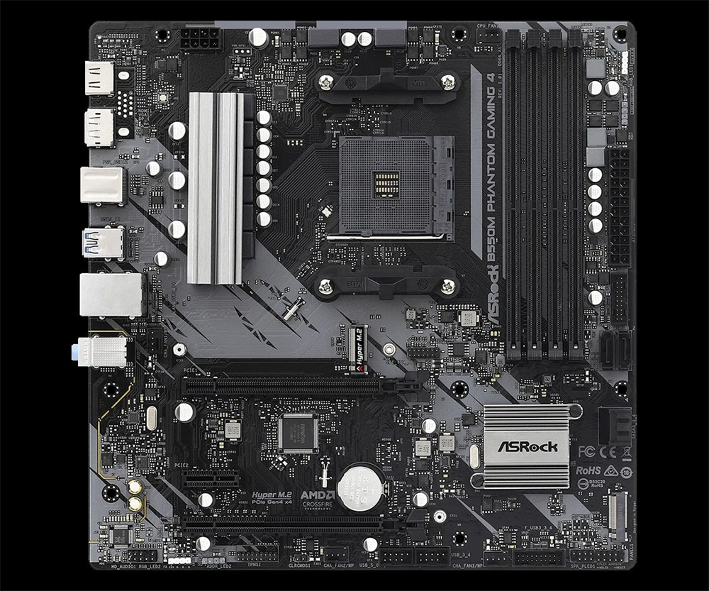 AL ASRock sAM4 B550M Phantom Gaming 4