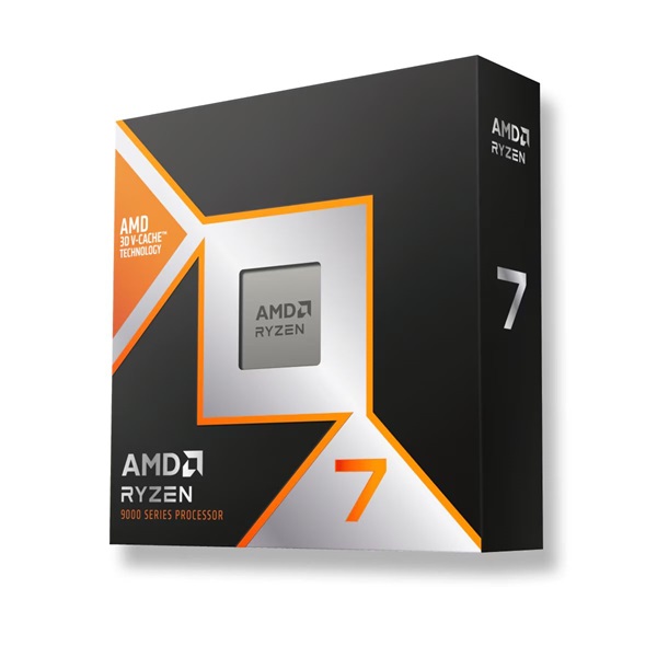 AMD Ryzen 7 9800X3D, 5,2GHz Socket AM5 96MB (100-100001084WOF) box processzor (Újracsomagolt)