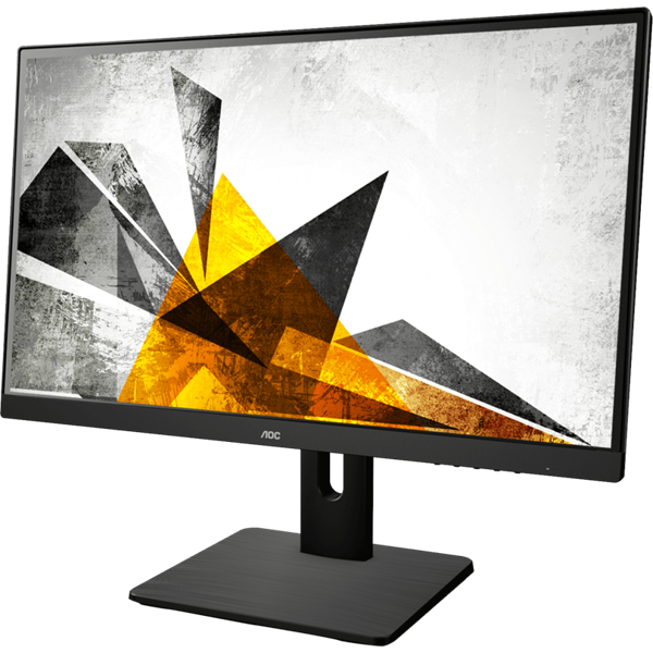 AOC 23,6" E2475PWJ TN FHD HDMI/VGA/DVI/hangszóró fekete monitor (Használt A)