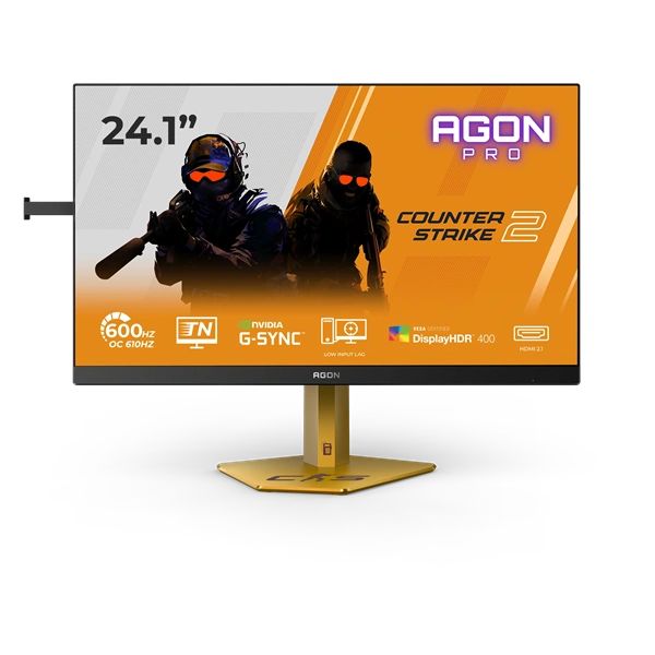 AOC 24,1" AGON PRO CS24A (Counter-Strike 2 Edition) FHD Fast TN 600Hz HDMI/DP/USB eSports monitor