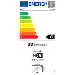 AOC 31,5"Q32V4 QHD IPS 75Hz DP/HDMI WLED monitor (Újracsomagolt)