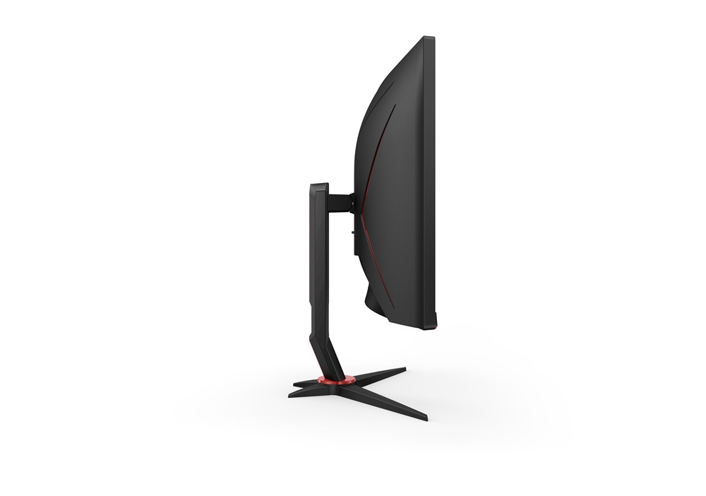 AOC 34" CU34G2XP/BK AdaptiveSync UWQHD VA 180Hz DP/HDMI/USB ívelt gamer monitor