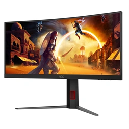 AOC 34" CU34G4 UWQHD VA 180Hz HDMI/DP ívelt gamer monitor